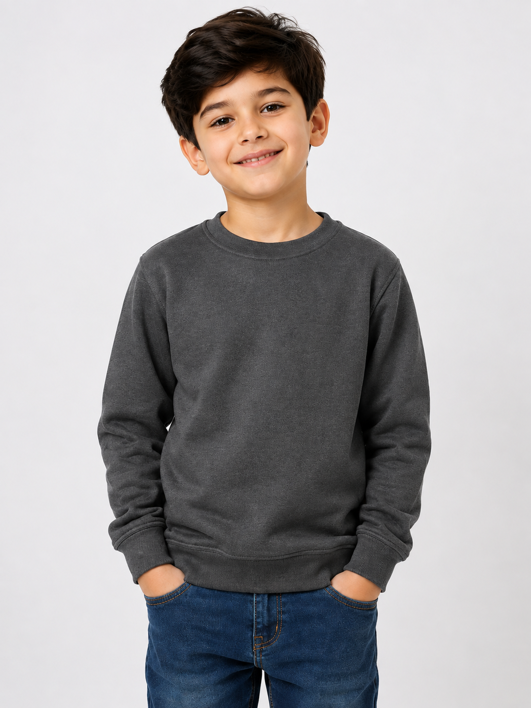 The UX Children's Sweatshirt - Charcoal