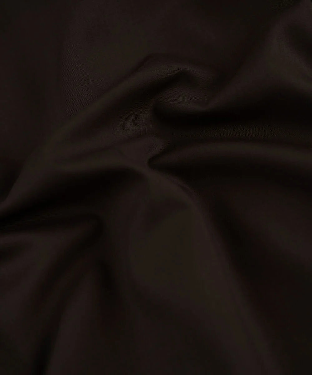 Premium Wash & Wear Boski Suit - Deep Brown