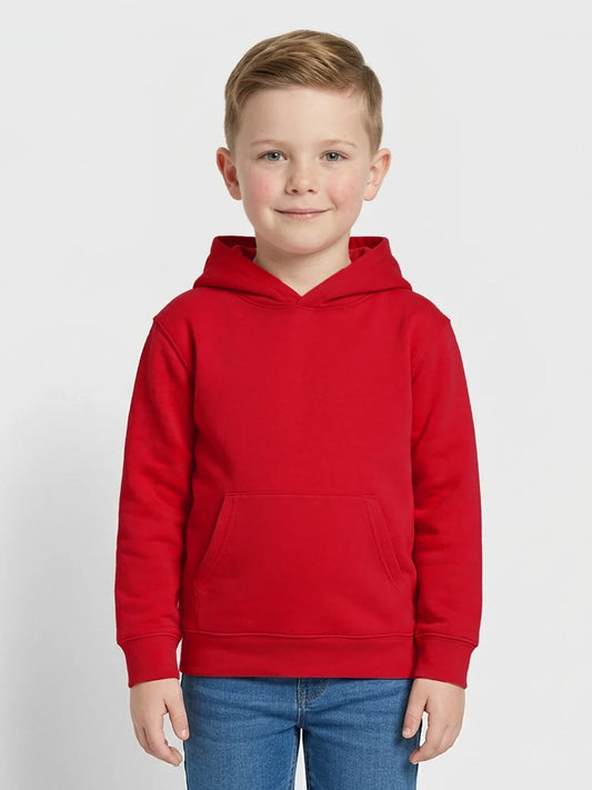 The UX Children’s Hooded Sweatshirt - Red