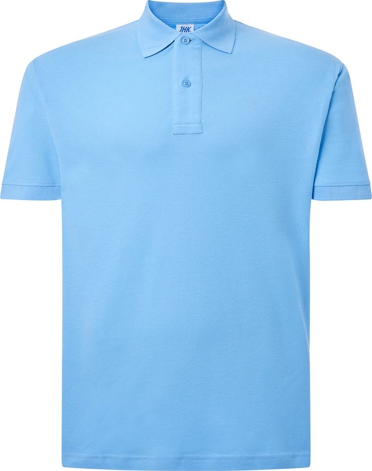 Polo Collar Tipping Men's Polo Shirt In Sky
