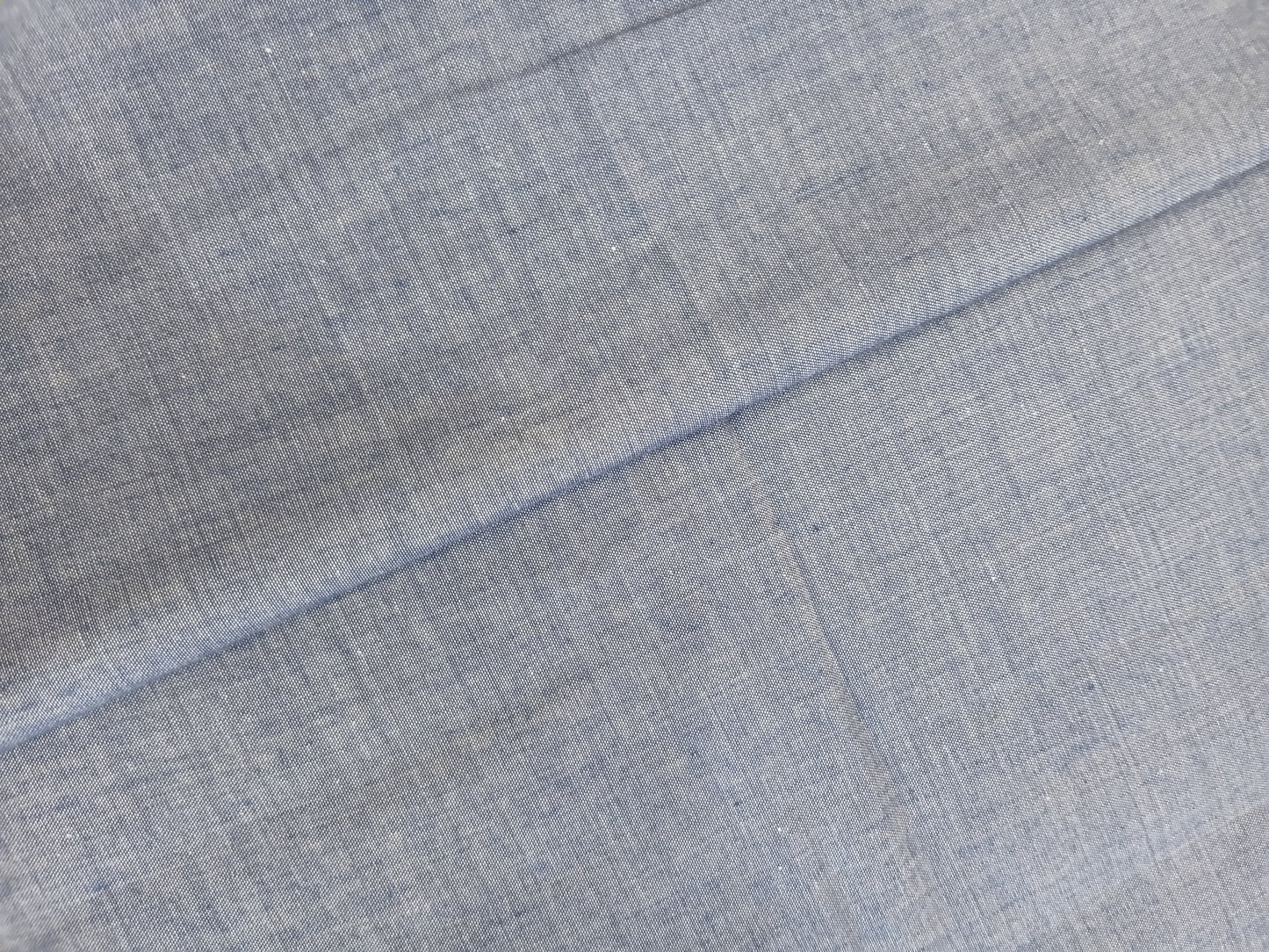 Club italia Chambray Cotton Denim Light Blue