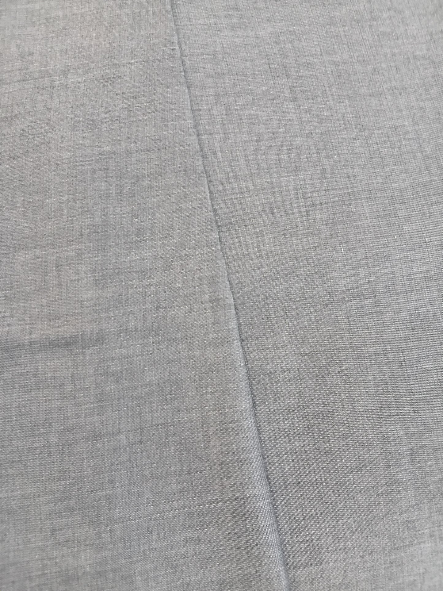 Club italia Chambray Cotton Denim Charcoal