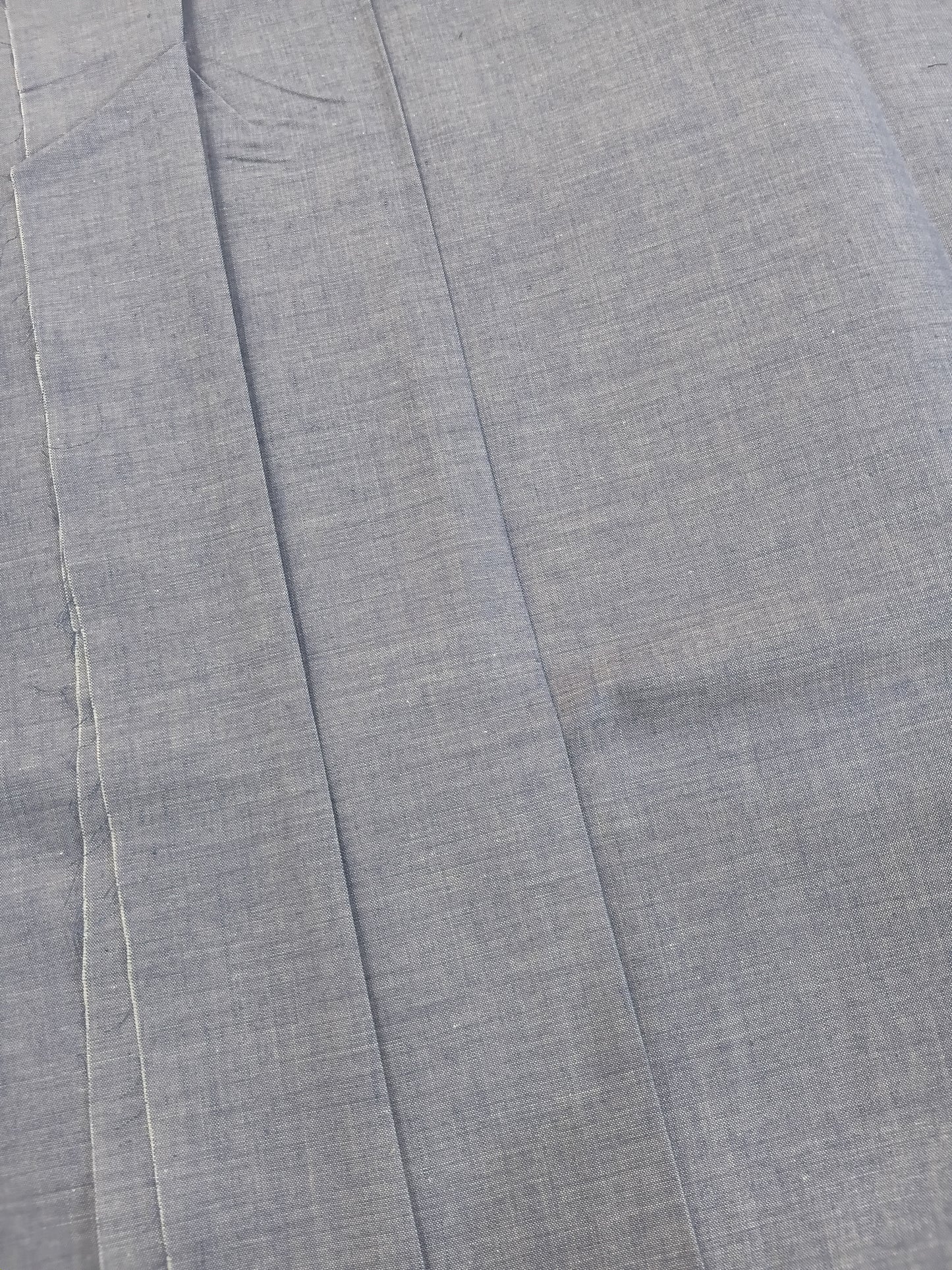 Club italia Chambray Cotton Denim Oxford Blue