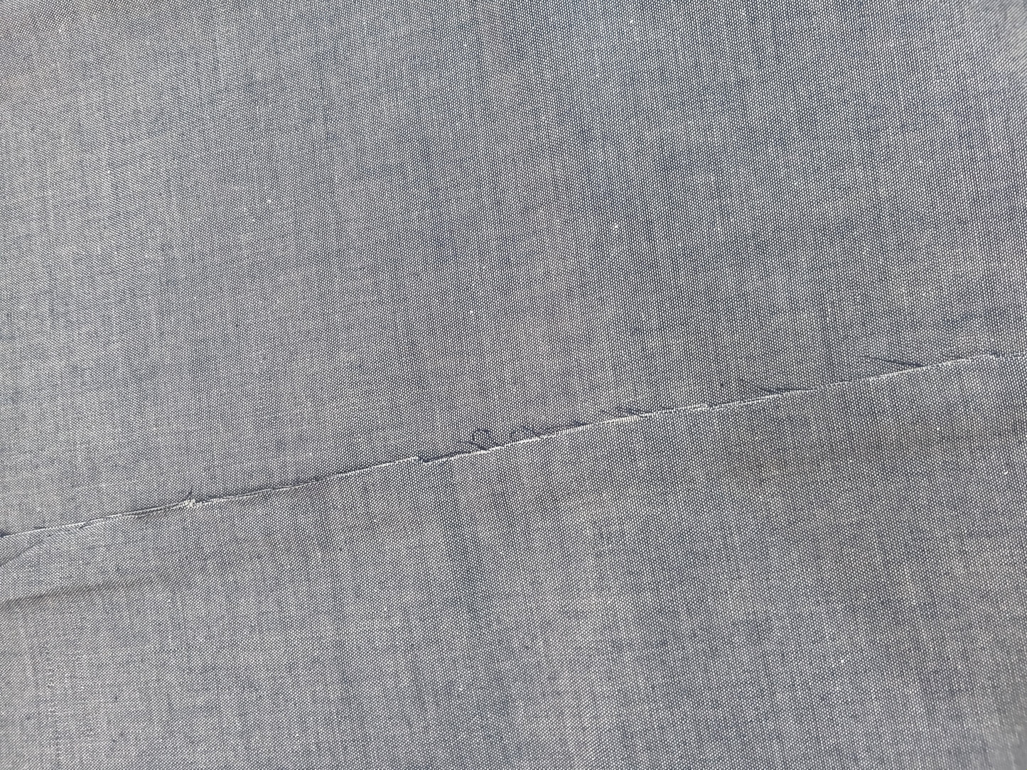 Club italia Chambray Cotton Denim Blue