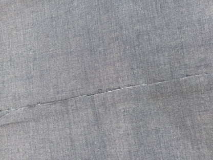 Club italia Chambray Cotton Denim Blue