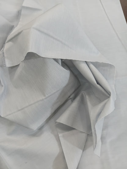 Club italia Chambray Cotton Silver-Grey