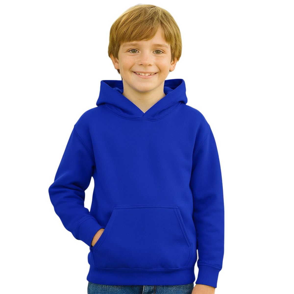 The UX Children’s Hooded Sweatshirt - Royal