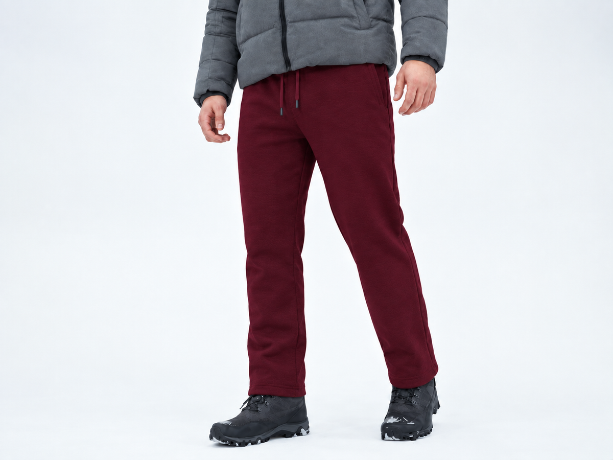 Unisex Premium  Trousers  & Comfortable Update Maroon