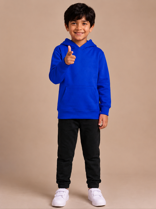 Kids Hooded Sweatshirt - Royal - UC503