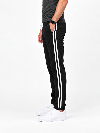Men’s  Jogger Trousers , Comfortable & Stylish Black