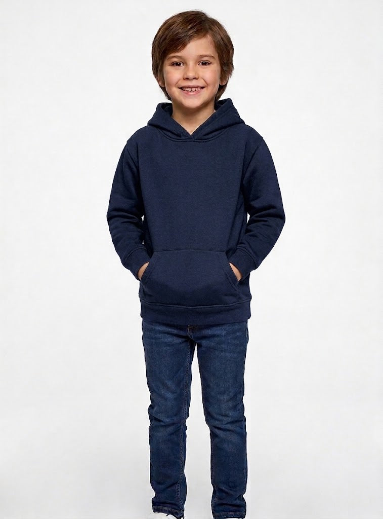 The UX Children’s Hooded Sweatshirt -  Navy