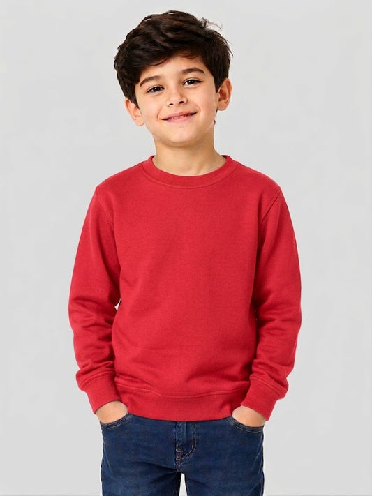 The UX Children's Sweatshirt - Red