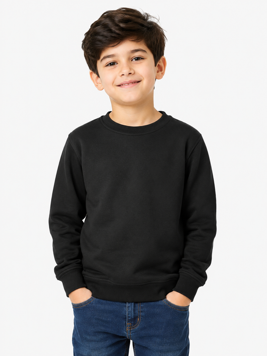 The UX Children's Sweatshirt - Black