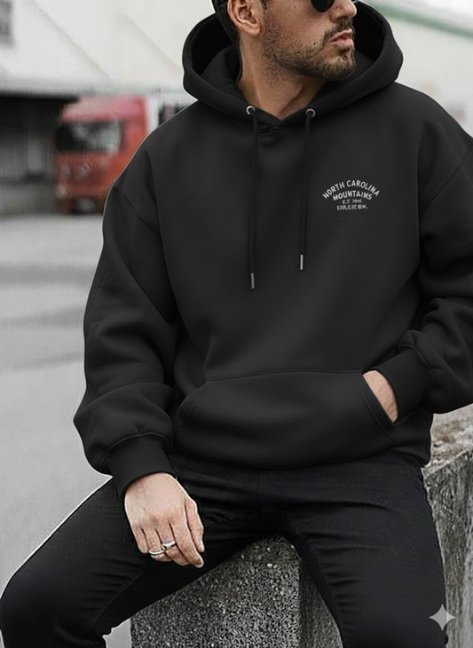 North Carolina Hoodie - Black