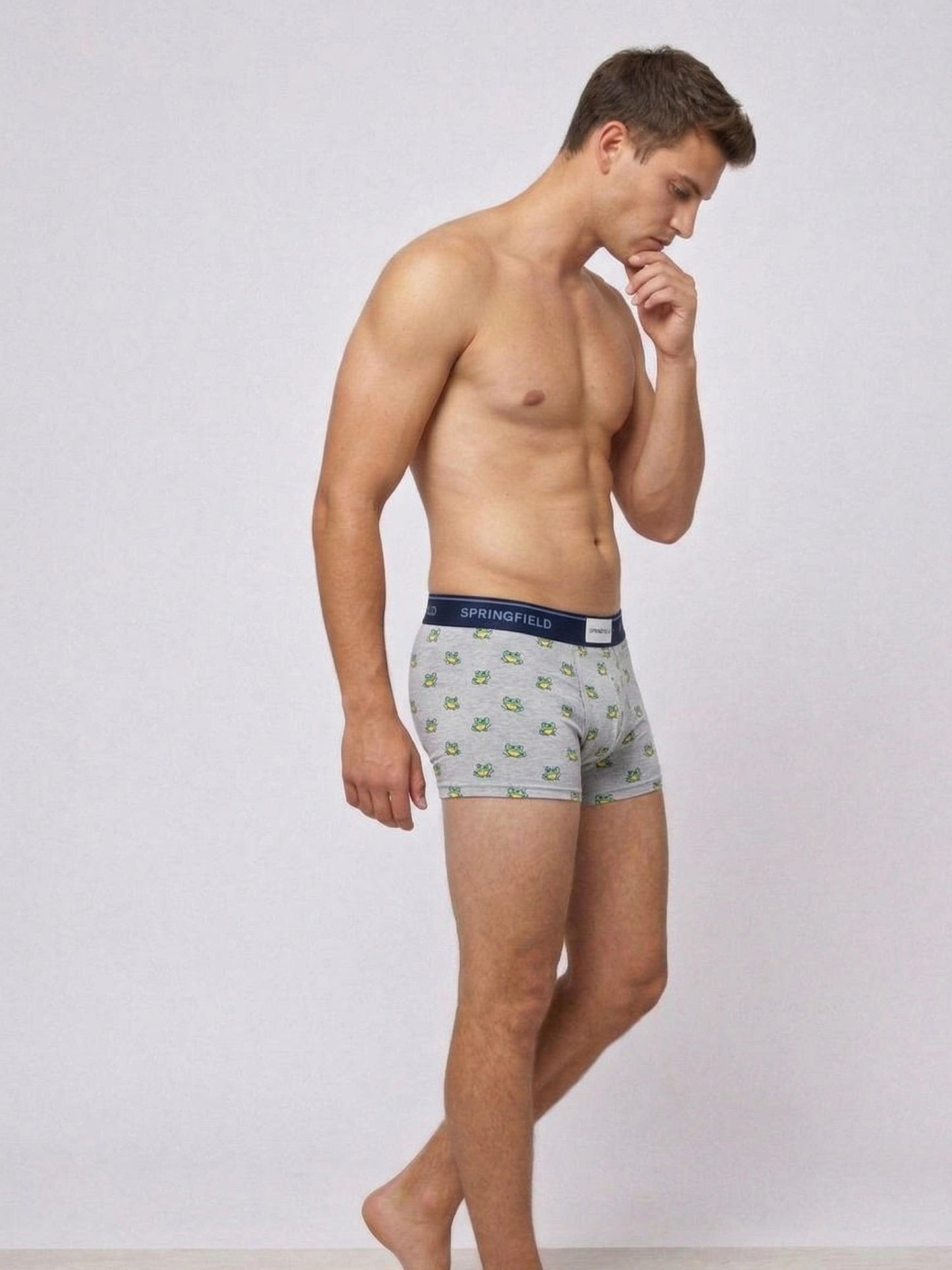 Man Boxer Grey