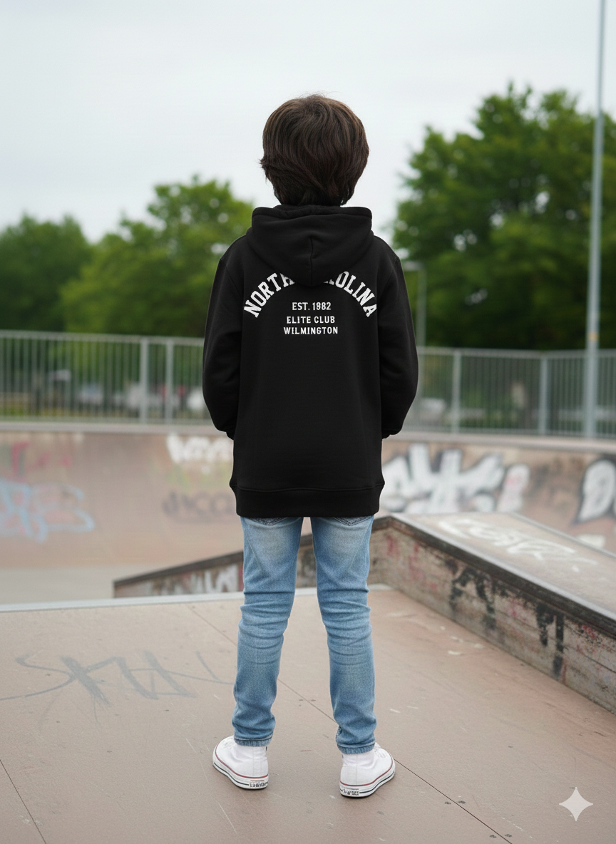 North Carolina Hoodie - Black