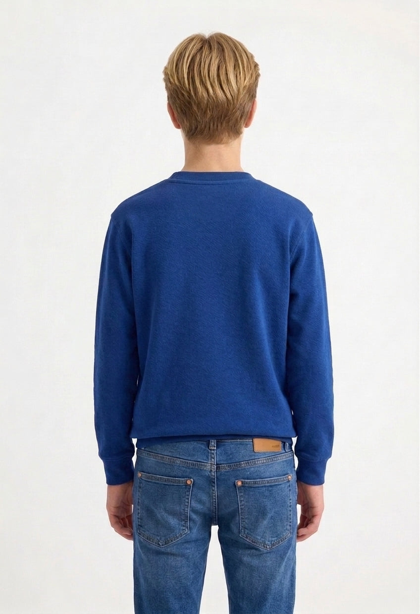 Premium V-Neck Sweatshirt - Royal - UC204