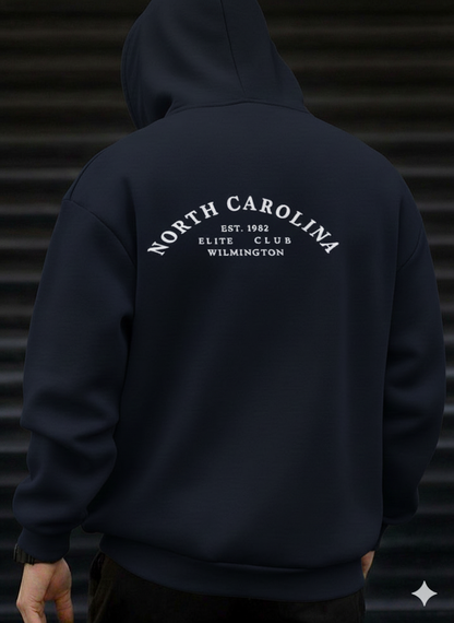 North Carolina Hoodie - Nave Blue