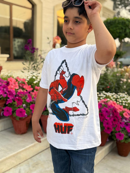 Kids T Shirt White (Spider Man)