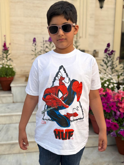 Kids T Shirt White (Spider Man)