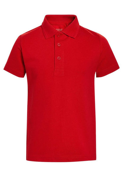 Polo Collar Tipping Men's Polo Shirt In Red