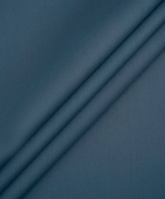 Premium Wash & Wear Boski Suit - Zinc Blue
