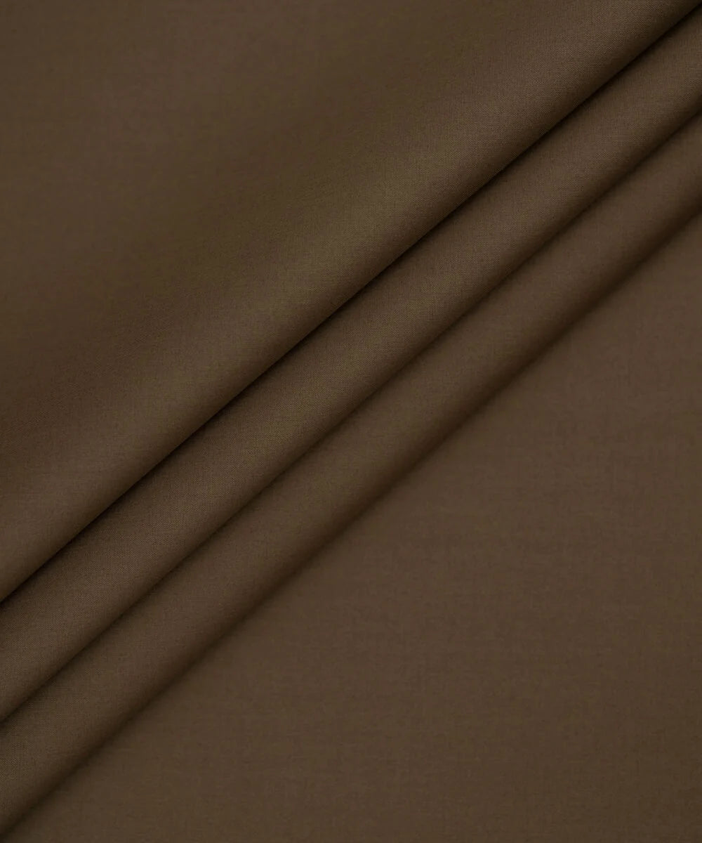 Premium Wash & Wear Boski Suit - Khaki Brown