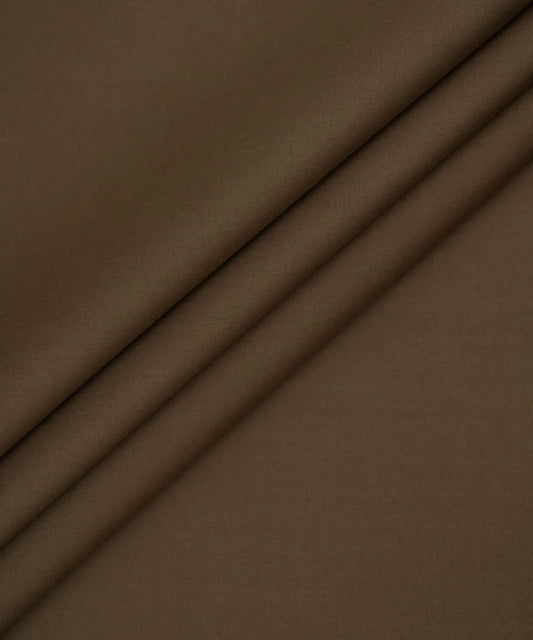 Premium Wash & Wear Boski Suit - Khaki Brown