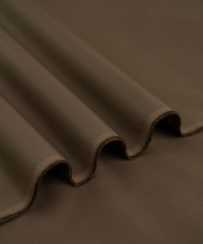 Premium Wash & Wear Boski Suit - Khaki Brown