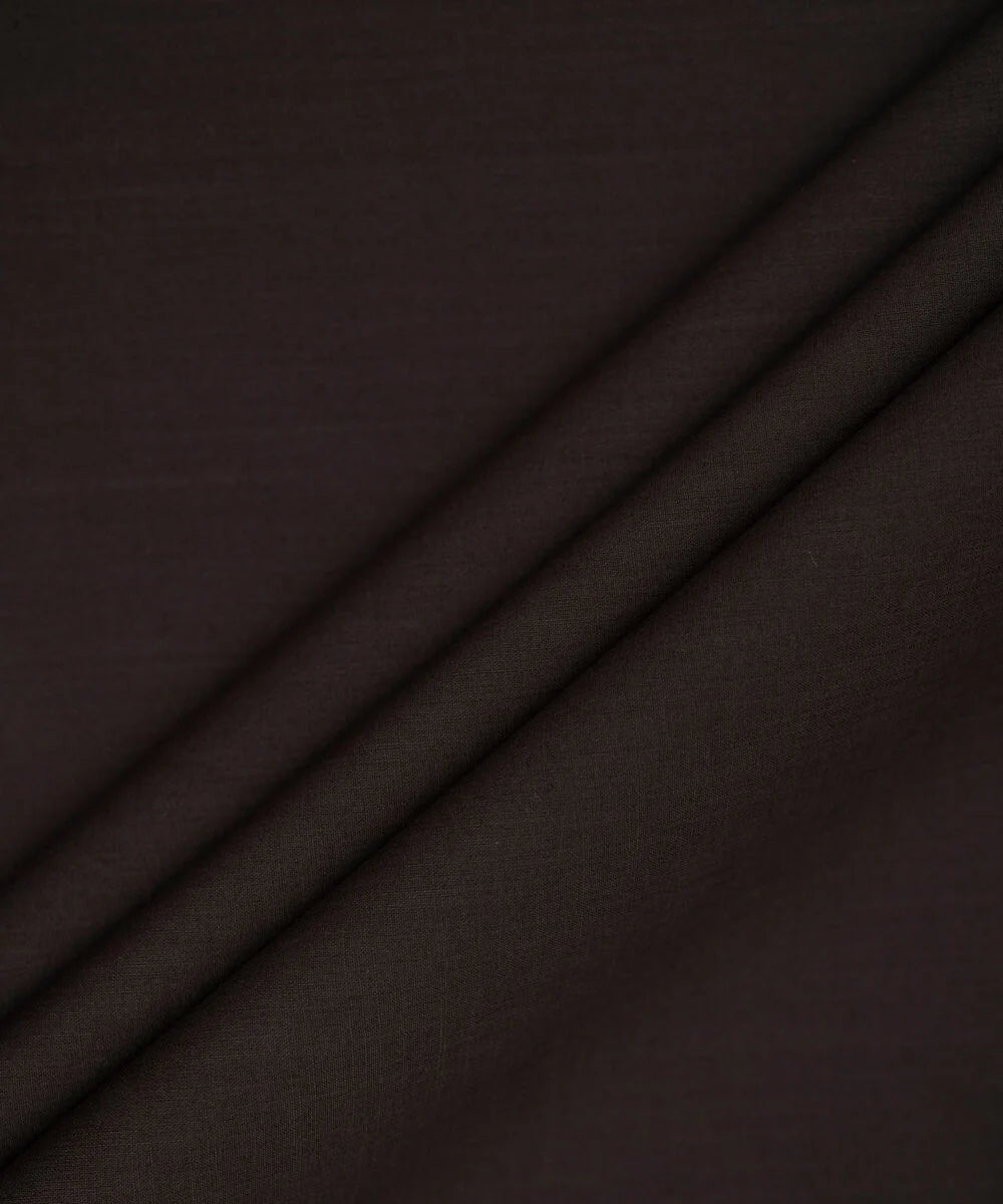 Premium Wash & Wear Boski Suit - Deep Brown