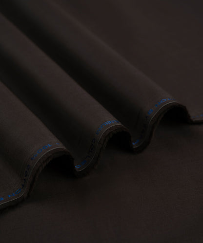 Premium Wash & Wear Boski Suit - Deep Brown