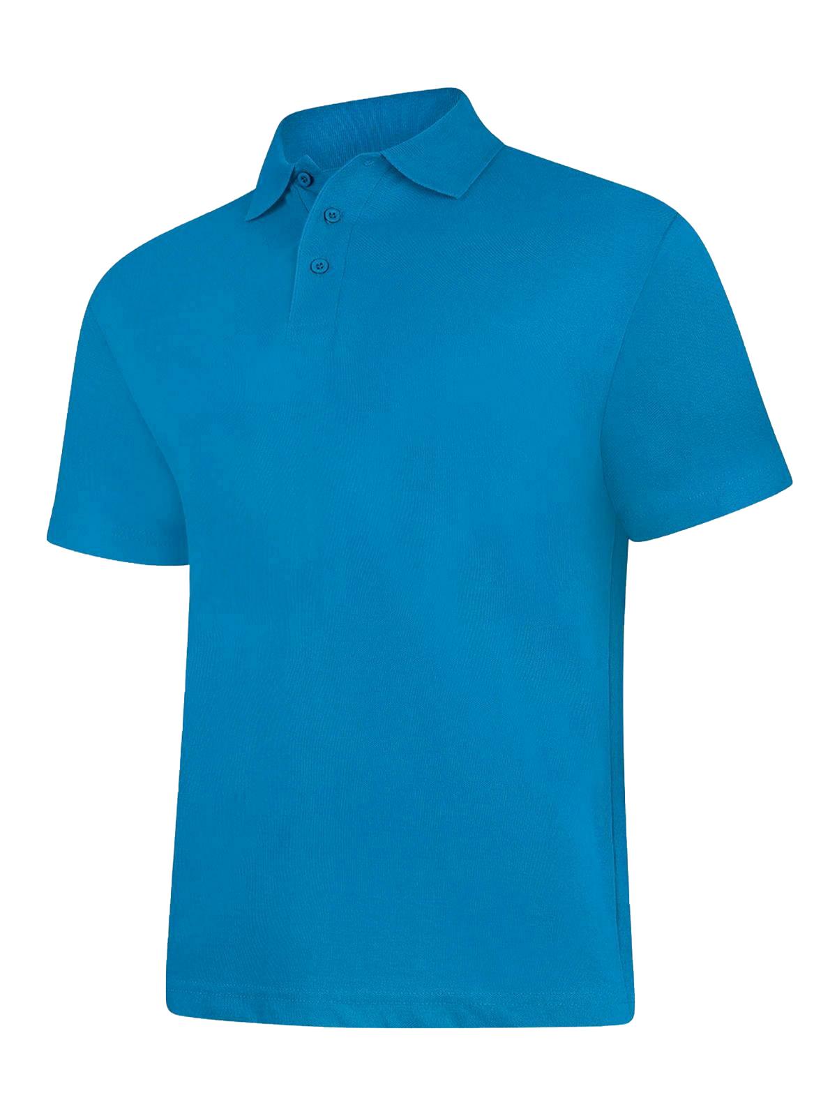Ladies Active Cotton Poloshirt Royal