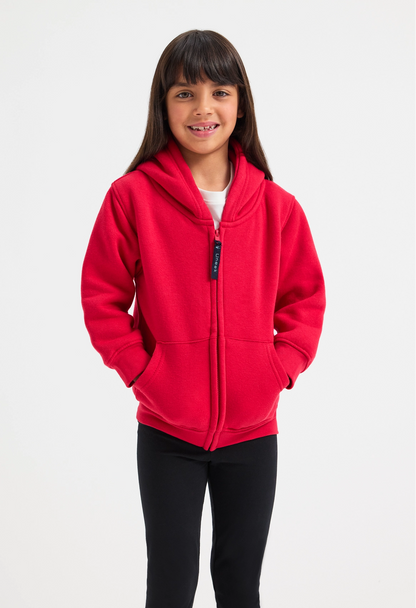 Kids Classic Full Zip Hooded Sweatshirt