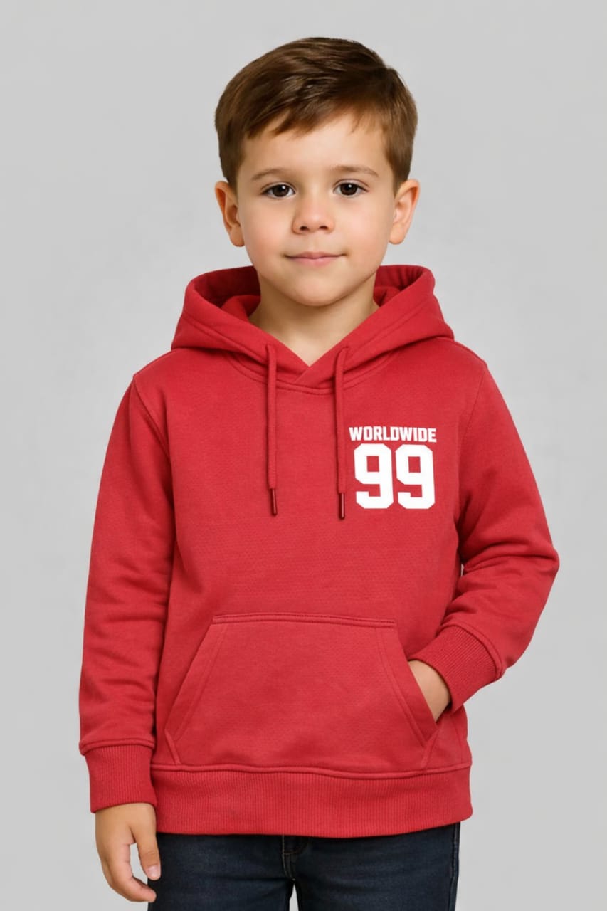 Kids Red Hoodie