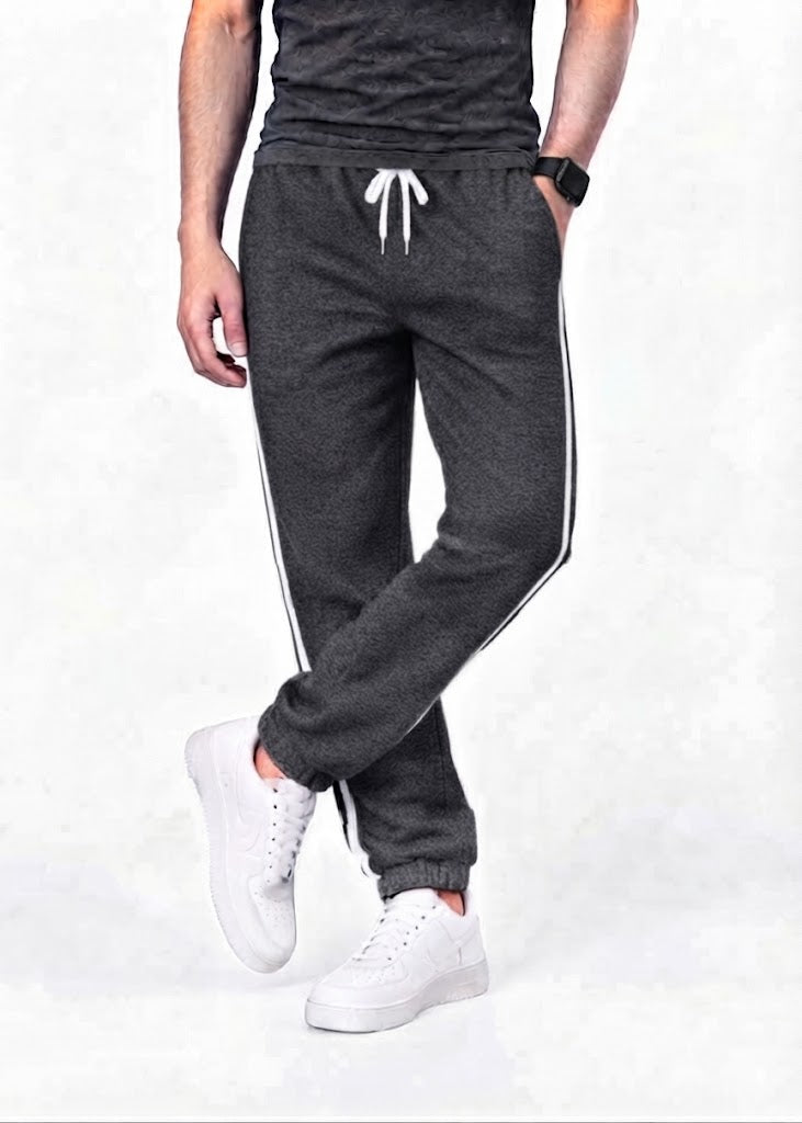Men’s  Jogger Trousers, Comfortable & Stylish Charcoal