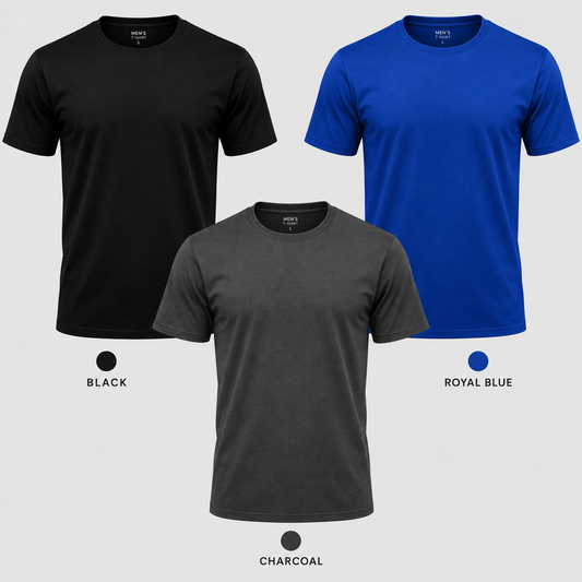Club Italia T-Shirt - Pack of 3 Multicolor