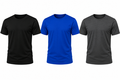 Club Italia T-Shirt - Pack of 3 Multicolor