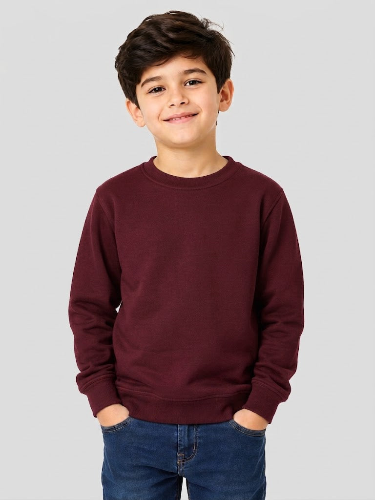 The UX Children's Sweatshirt - Maroon